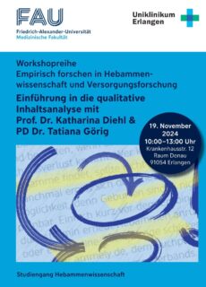 Zum Artikel "Workshop „Einführung in die qualitative Inhaltanalyse“ für Forschende der Hebammenwissenschaft durchgeführt"